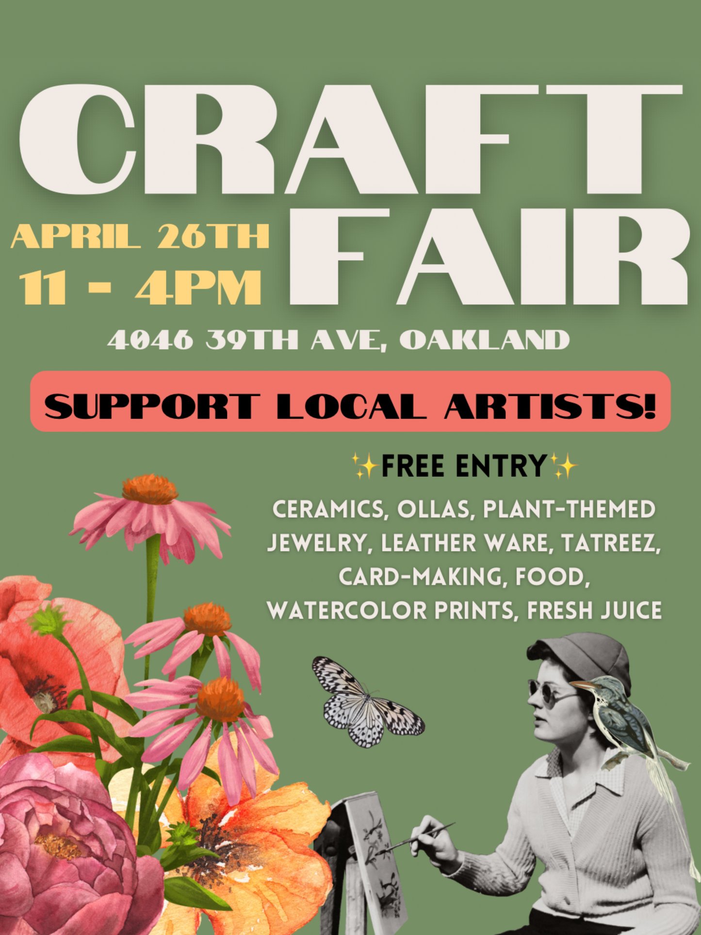Craft Fair 4/26