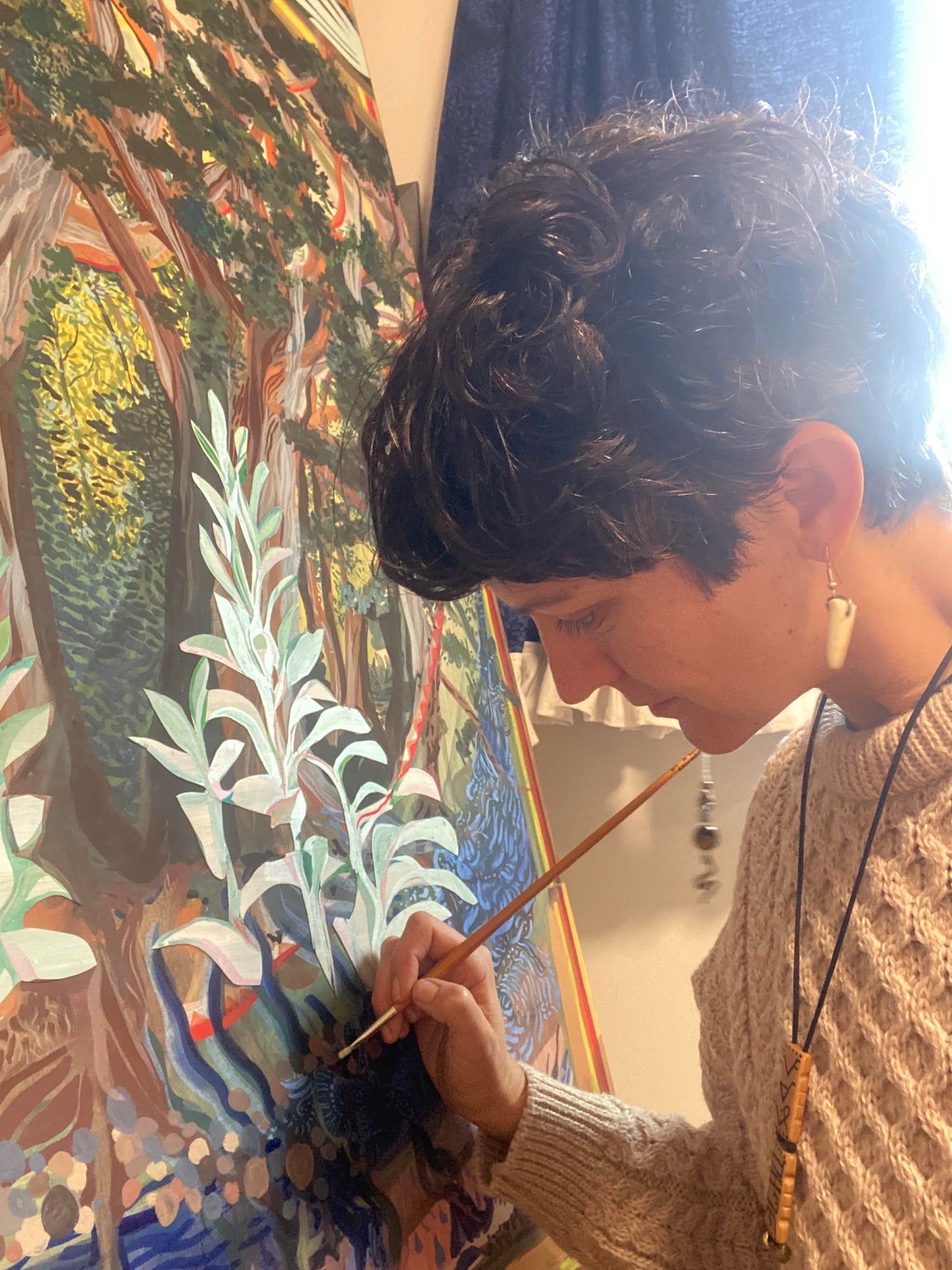Natural Painting Workshop with Sarita Doe