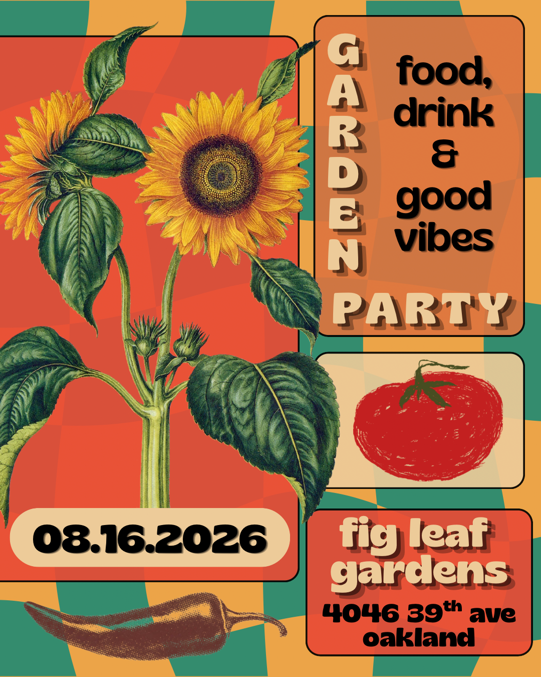 August Garden Party 8/16/26