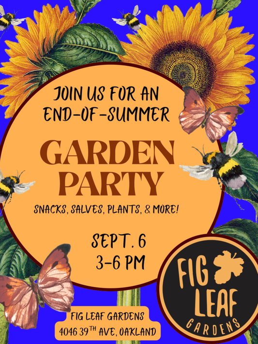 End-of-Summer Garden Party 9/6