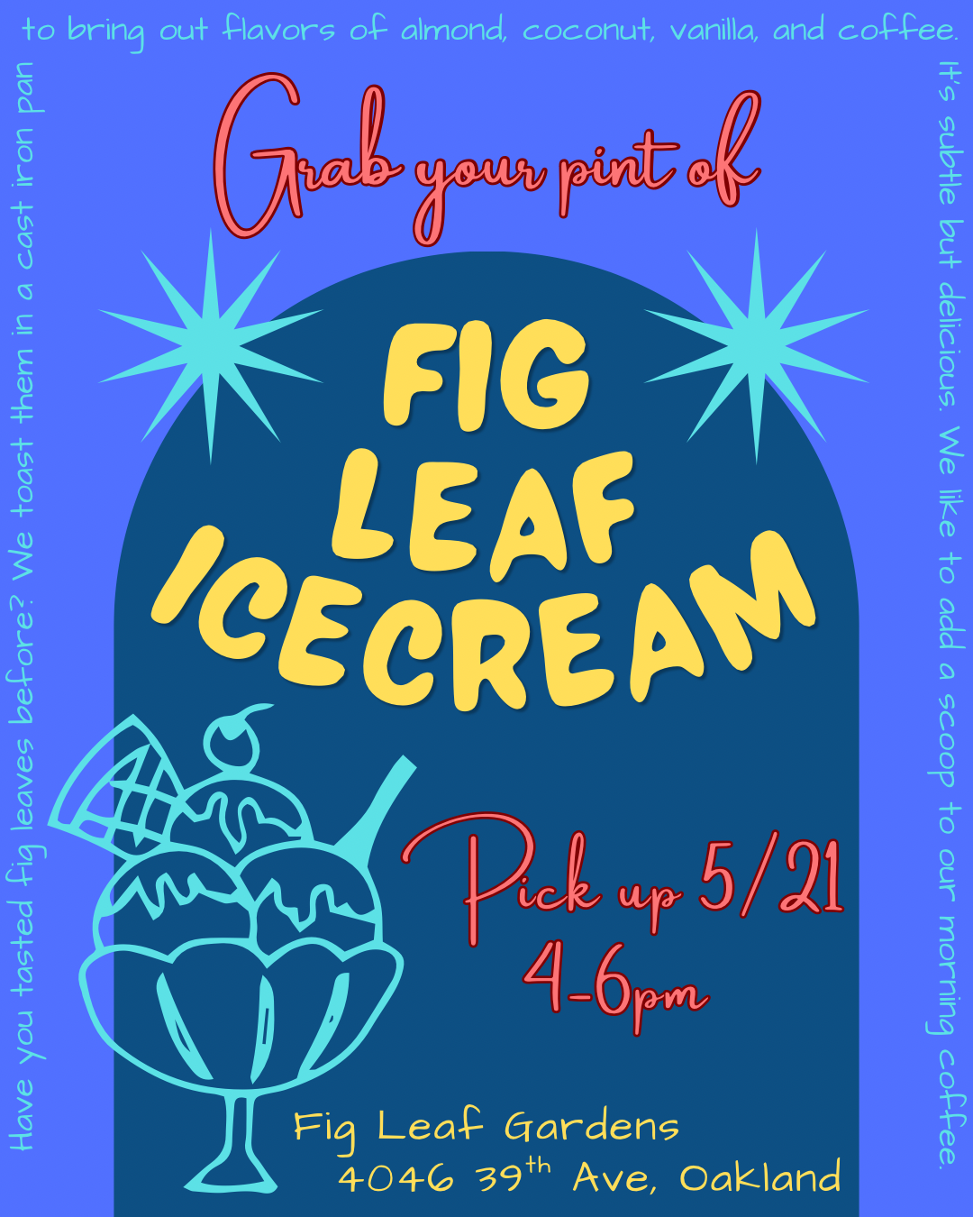 Fig Leaf Ice Cream